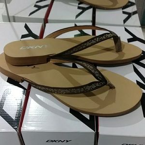 Dkny Small Logo Jacquard Chino Women's Sandals 👡